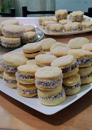 Una foto de Alfajores con almidón de maíz