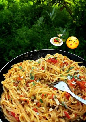 Foto resep Hot Spaghetti Noodle