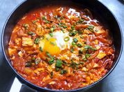 Gambar sundubu jjigae kimchi