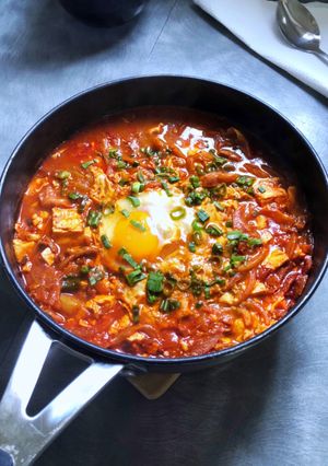 Foto resep Kimchi Sundubu Jjigae
