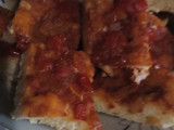 Pizza masa batida de queso