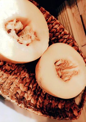 صورة لوصفة عمل عصير شمام