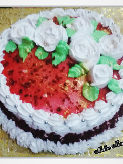 A picture of Red velvet cake.