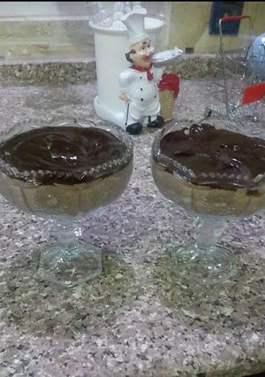 صورة لوصفة حلى كاسات النوتيلا