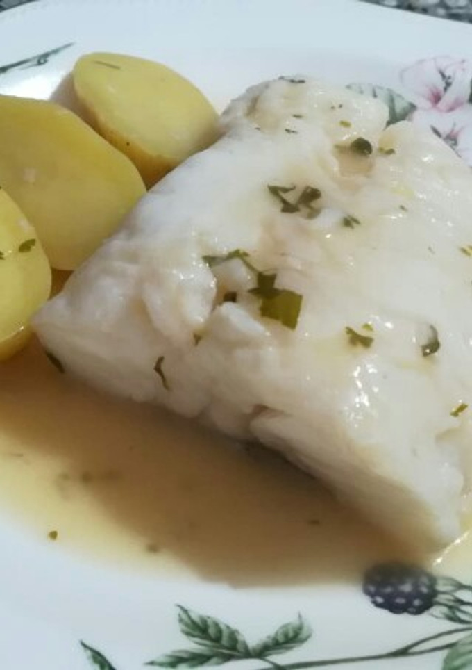 Una foto de Merluza en salsa
