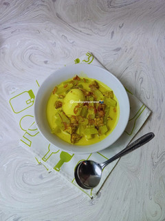 Foto resep Sayur Santan Tempe Telur Labu Siam