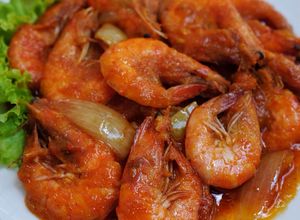 Foto resep Udang saus padang