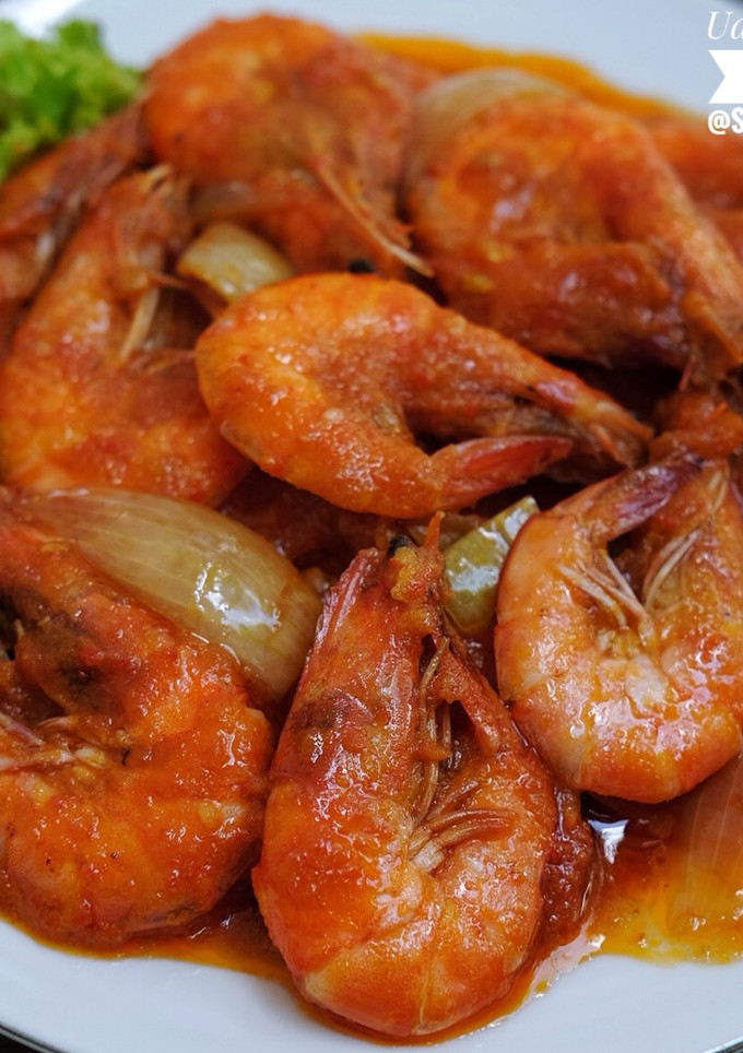 Foto resep Udang saus padang