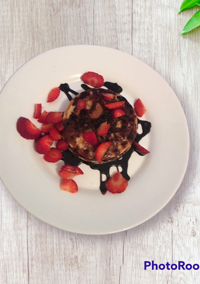 Una foto de Tortitas (pancakes) de película en menos de 5 minutos