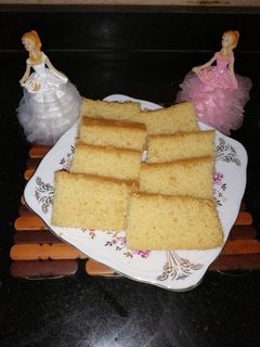 صورة لوصفة كيكة الحليب الساخن