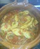 Pechuga de pollo a la mexicana a la Mario, s