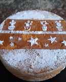 Torta 1234 de vainilla