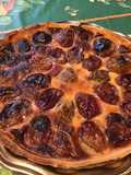 Plum and Almond Tart (Egg and Powdered Sugar Shortcrust Pastry)