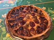 A picture of plum dessert