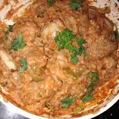 A picture of Butter cashew Gobi dry.