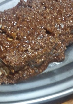 Una foto de Turrón de avena