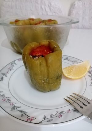 O poză a rețetei Ardei umpluți cu orez(aperitivi).