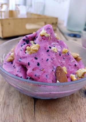 Una foto de Helado natural de frutas