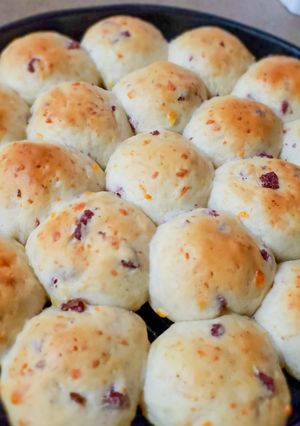 Una foto de Pancitos de salame y queso