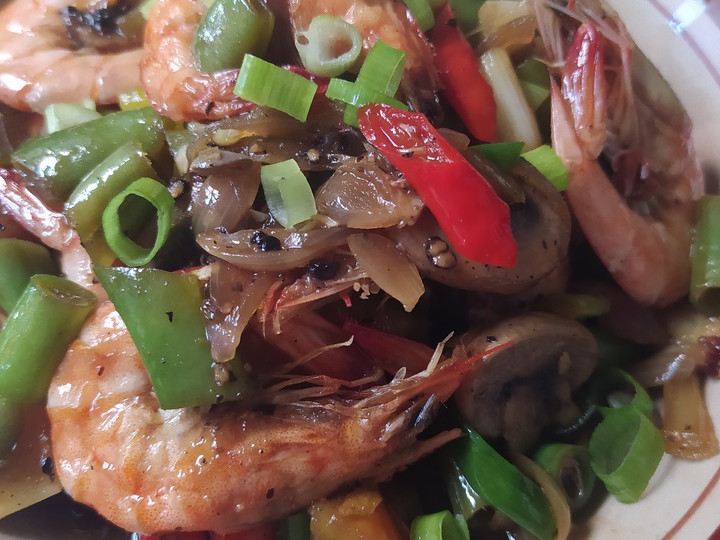 Cara Memasak Buncis Udang Jamur Lada Hitam Ekonomis Untuk Jualan