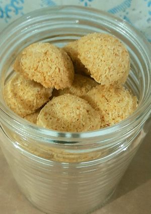 Foto resep Klapper Koek / Coconut Cookies