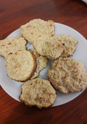 Una foto de Galletas de avena, coco y pasta de maní