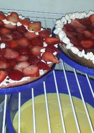 Una foto de Tarta de frutilla
