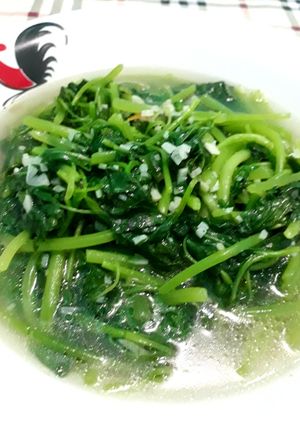 Foto resep Bayam Cah Bawang Putih