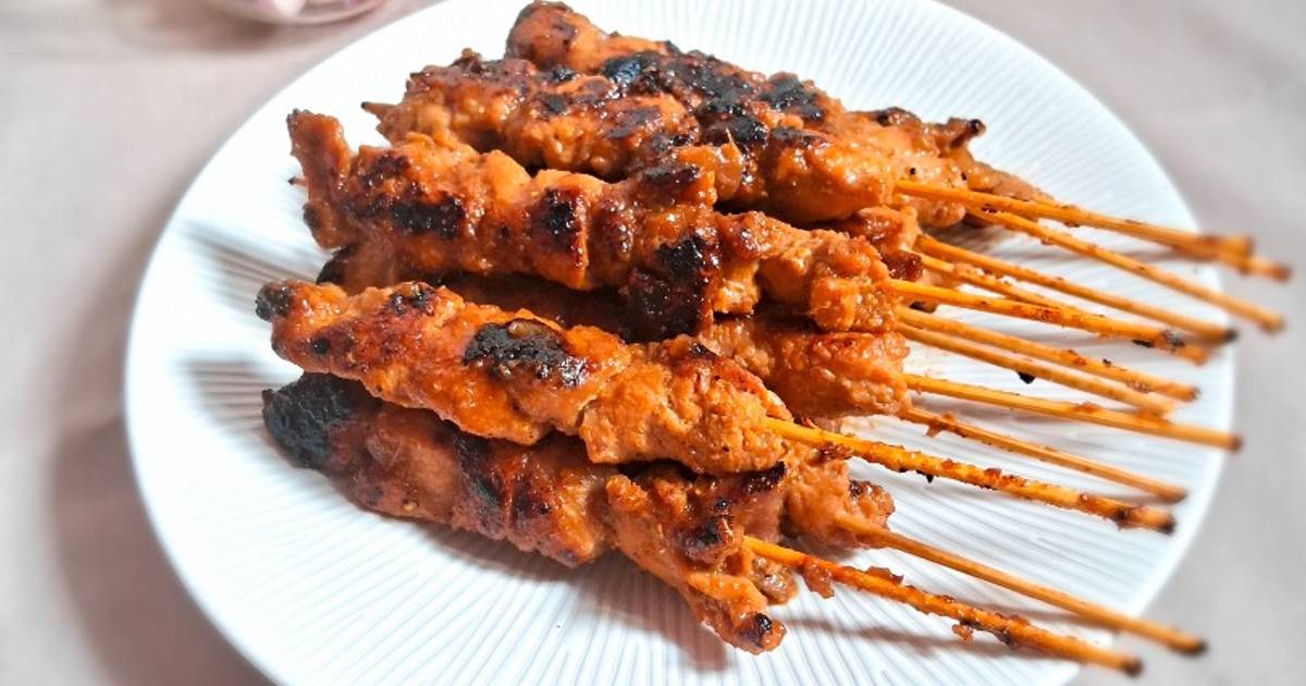 Resep Sate Ayam Madura Teflon, Cocok Untuk Tahun Baru Mudah dan Praktis Dihidangkan