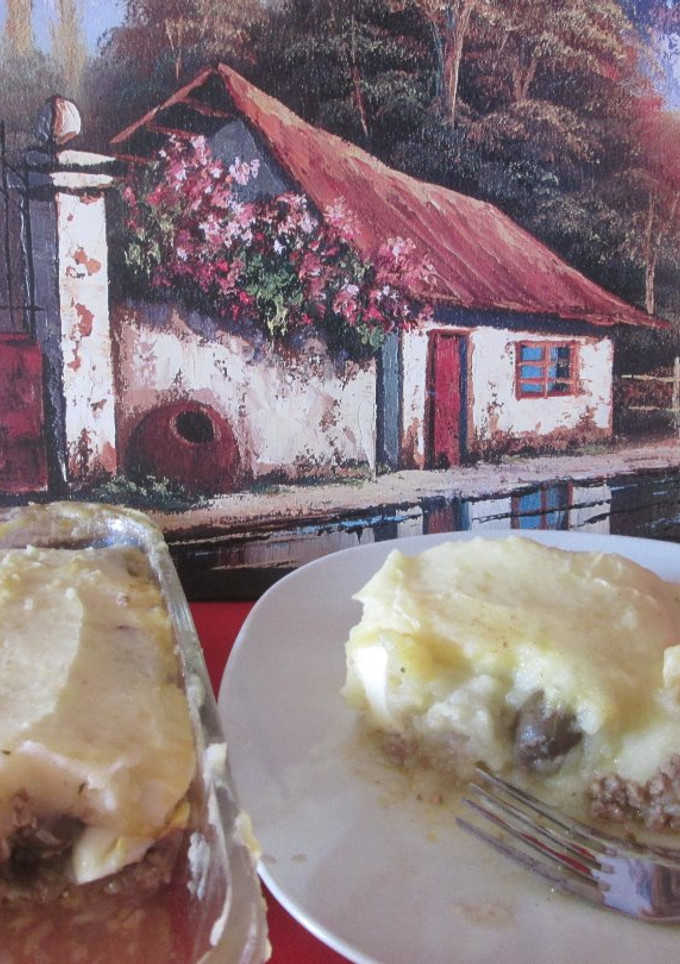 Una foto de Pastel de papas