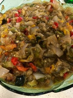 Una foto de Ensalada de verdura asada