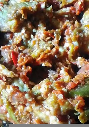 Foto resep Terong penyet bakar