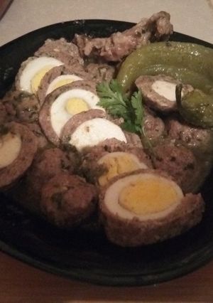 صورة لوصفة طاجين الرخام