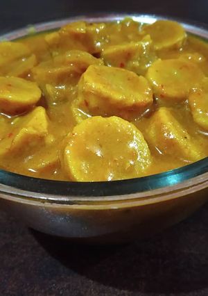 राजस्थानी बेसन गट्टे की सब्जी (rajasthani besan gatte ki sabzi recipe in Hindi) रेसिपी मुख्य फोटो