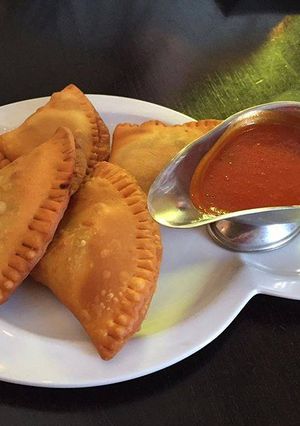 Una foto de Empanadas a la jamaiquina