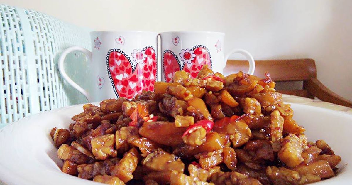Lauk Pauk : Tempe Ubi Orek Pedas Manis