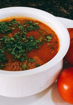 टमाटर की कड़ी (tamatar ki kadhi recipe in Hindi) रेसिपी मुख्य फोटो