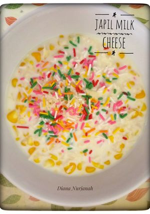 Foto resep Japil (jagung pipil) Milk Cheese