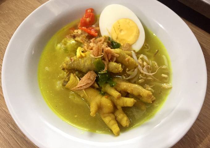 Soto ayam asli lamongan