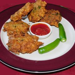 A picture of Potato vada.
