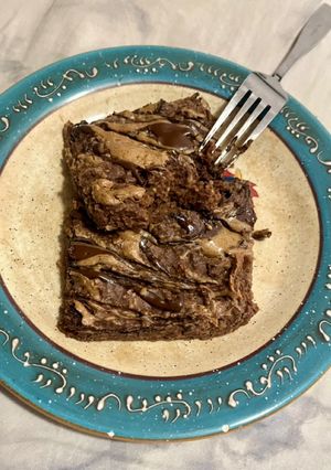 Una foto de Avena horneada de chocolate