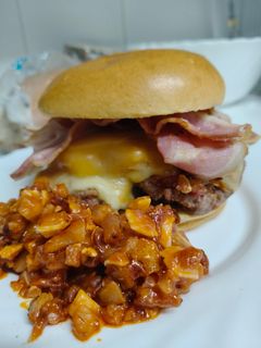Una foto de Hamburguesa de oreja