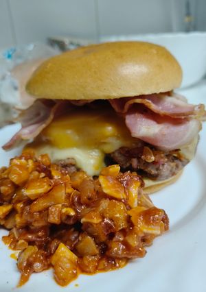 Una foto de Hamburguesa de oreja