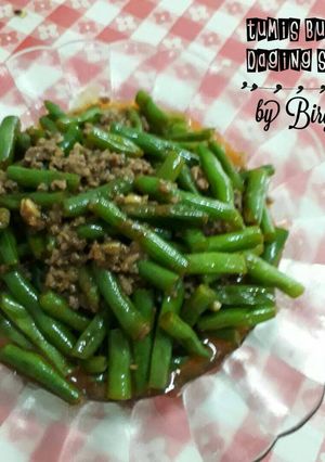 Foto resep Tumis Buncis Daging sapi