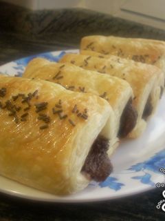 Una foto de Napolitanas de Crema de Cacao