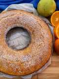 Ciambella agrumi e cannella