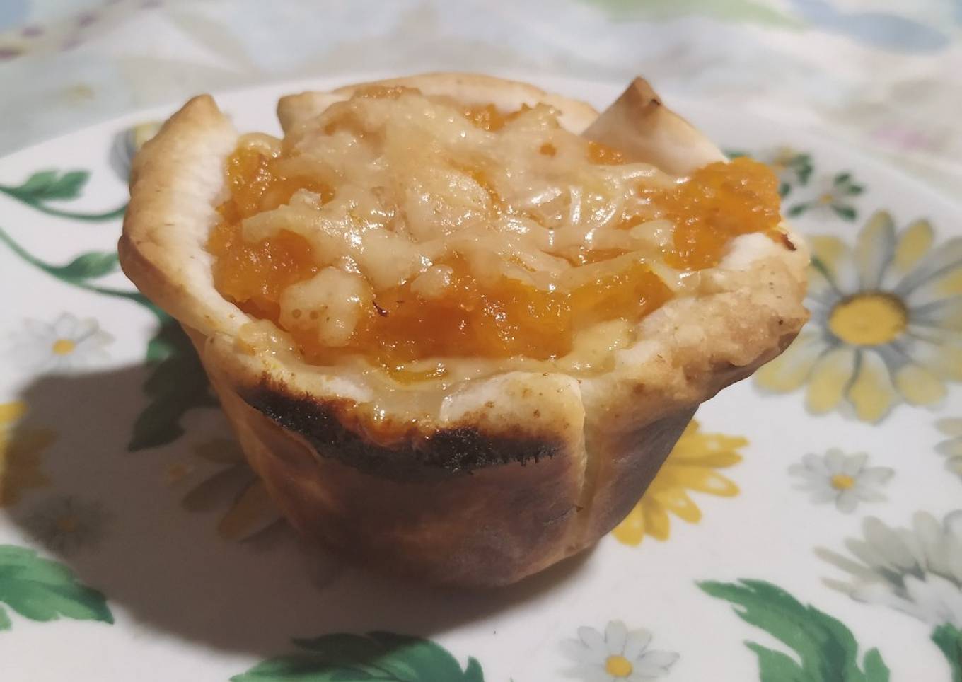 Canastitas de calabaza y queso ππ