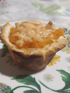 Una foto de Canastitas de calabaza y queso 👌😊