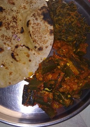 लहसुनी भिंडी सब्जी (lehsuni bhindi sabzi recipe in Hindi) रेसिपी मुख्य फोटो
