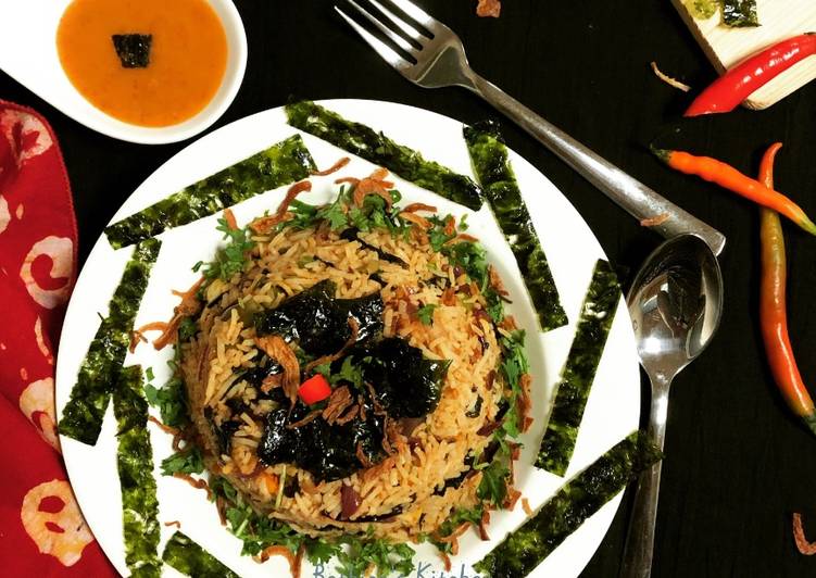 Easiest Way to Prepare Award-winning Seaweed Fried Rice